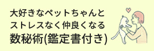 ペット占い　相性鑑定